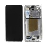 &Eacute;cran Complet Original Samsung Galaxy S25 ARGENT / GRIS CLAIR