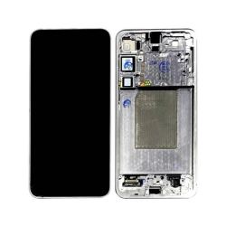 &Eacute;cran Complet Original Samsung Galaxy S25 Plus ARGENT / GRIS CLAIR
