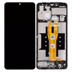 Ecran LCD Sur Ch&acirc;ssis Compatible Samsung Galaxy A06 A065F NOIR