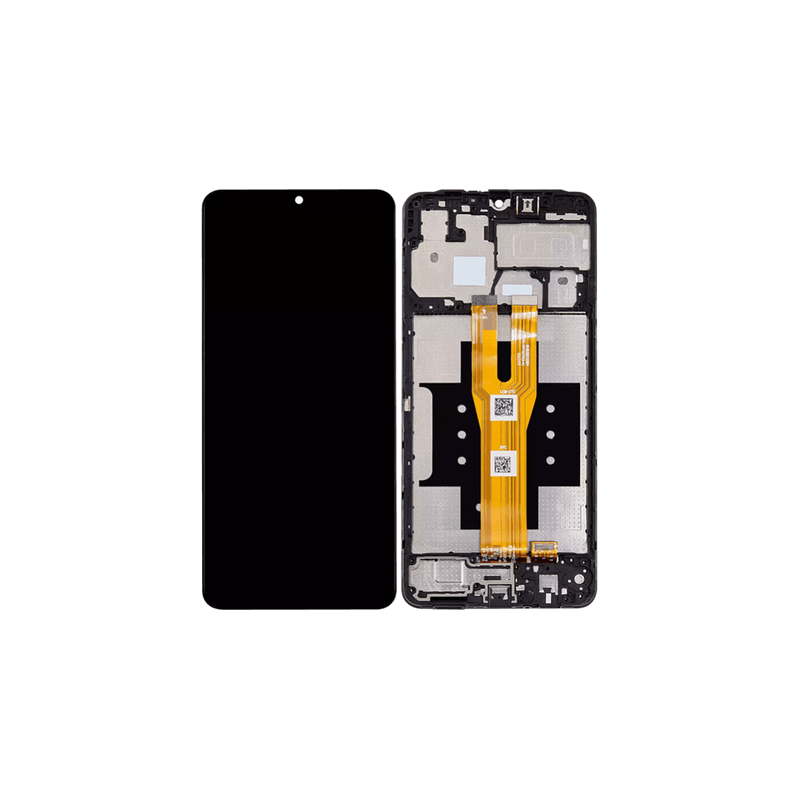 Ecran LCD Sur Ch&acirc;ssis Compatible Samsung Galaxy A06 A065F NOIR