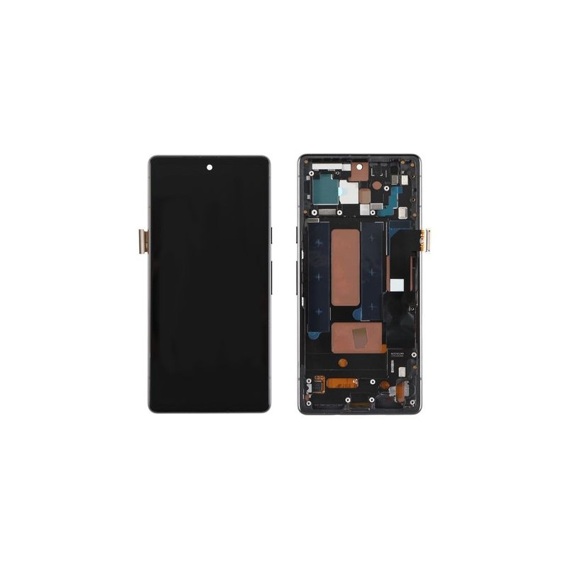 Ecran OLED / Vitre Tactile avec Ch&acirc;ssis Google Pixel 7A Noir