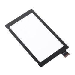 Ecran / Vitre Tactile Compatible Nintendo Switch NOIR (2&egrave;me g&eacute;n&eacute;ration)