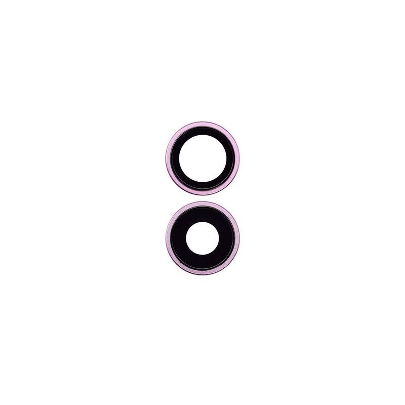 Lentilles pour Cam&eacute;ra Arri&egrave;re iPhone 16 / 16 + (Rose)
