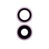 Lentilles pour Cam&eacute;ra Arri&egrave;re iPhone 16 / 16 + (Rose)
