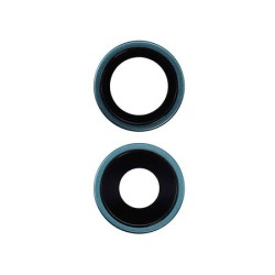 Lentilles pour Cam&eacute;ra Arri&egrave;re iPhone 16 / 16 + (Sarcelle)