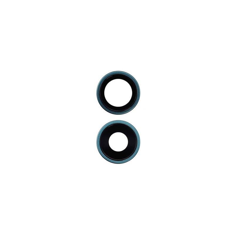 Lentilles pour Cam&eacute;ra Arri&egrave;re iPhone 16 / 16 + (Sarcelle)