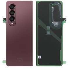 Vitre / Cache Batterie / Arri&egrave;re Samsung Galaxy ZFold 4 ROUGE FONCE