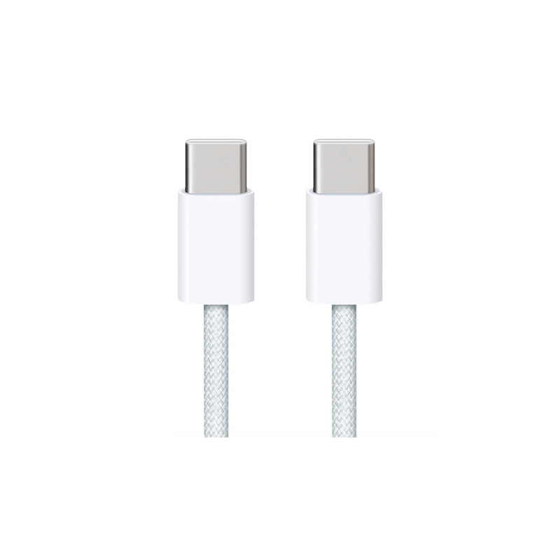 C&acirc;ble de Charge Original Apple USB-C 60W Longueur 1m - Design tiss&eacute;