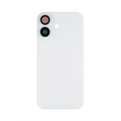 Vitre Arri&egrave;re Compl&egrave;te Blanche iPhone 16 Plus (Avec MagSafe) (Sans Logo)