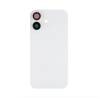 Vitre Arri&egrave;re Compl&egrave;te Blanche iPhone 16 Plus (Avec MagSafe) (Sans Logo)