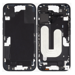 Ch&acirc;ssis Central Noir iPhone 16 Avec Nappe Allumage