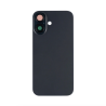 Vitre Arri&egrave;re Compl&egrave;te Noire iPhone 16 Plus (Avec MagSafe) (Sans Logo)