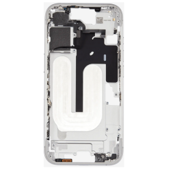 Ch&acirc;ssis Central Blanc iPhone 16 Plus Avec Nappe Allumage