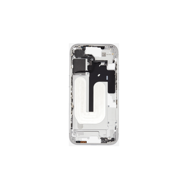 Ch&acirc;ssis Central Blanc iPhone 16 Plus Avec Nappe Allumage