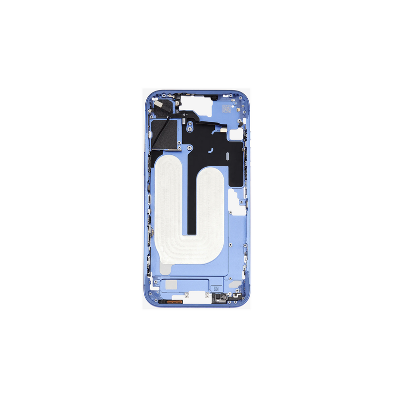Ch&acirc;ssis Central Blanc iPhone 16 Plus Avec Nappe Allumage