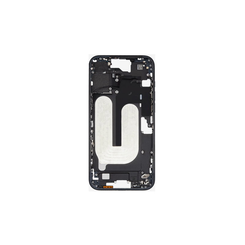 Ch&acirc;ssis Central Noir iPhone 16 Plus Avec Nappe Allumage