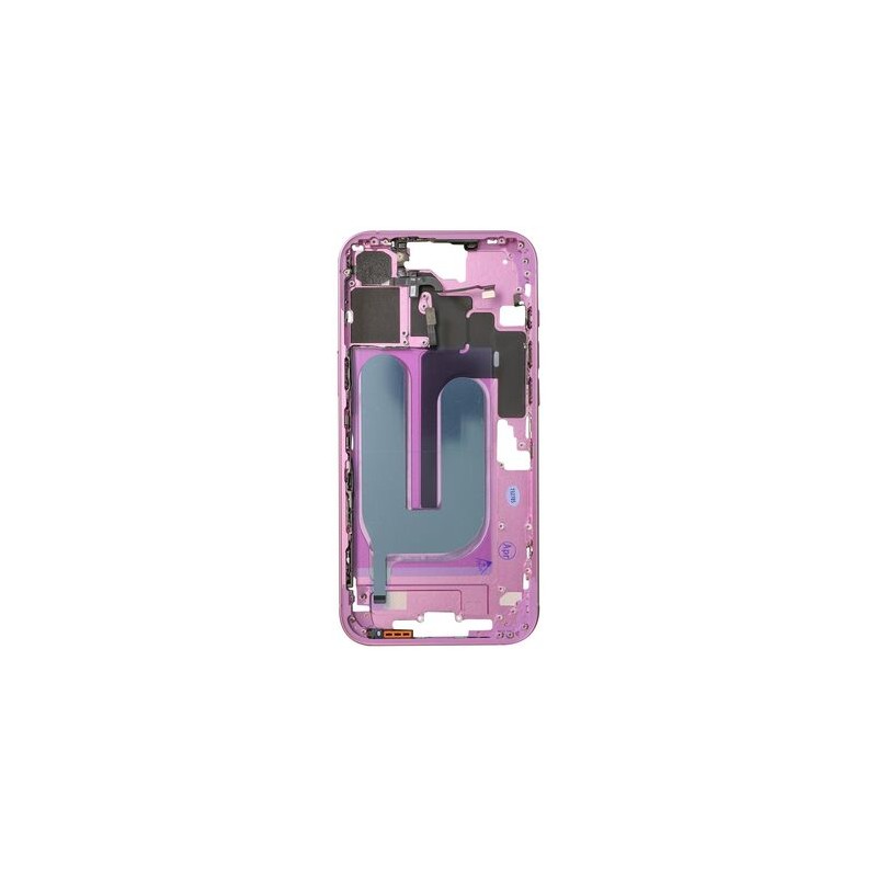 Ch&acirc;ssis Central Rose iPhone 16 Plus Avec Nappe Allumage