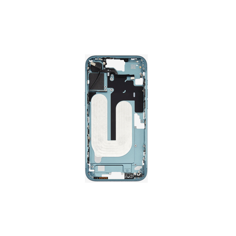 Ch&acirc;ssis Central Sarcelle iPhone 16 Plus Avec Nappe Allumage