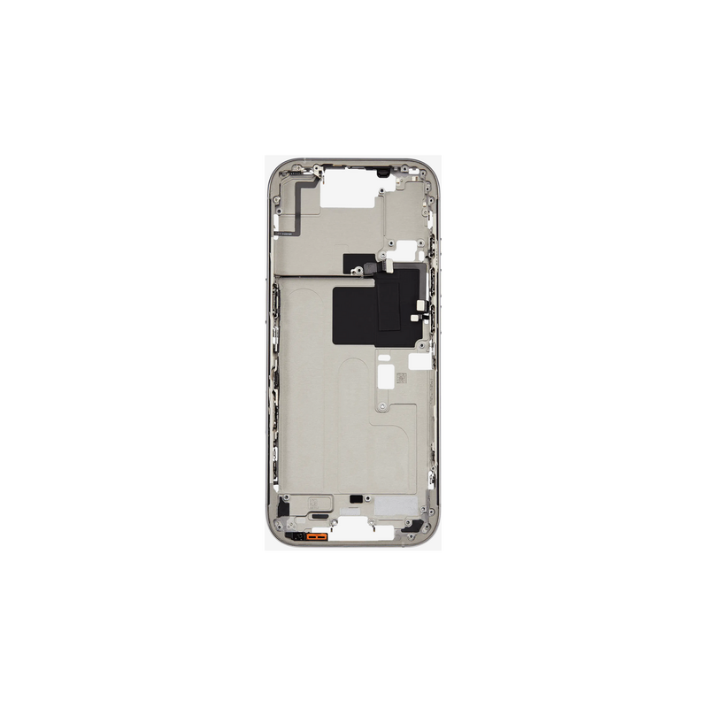 Ch&acirc;ssis Central Titane Naturel iPhone 16 Pro Avec Nappe Allumage