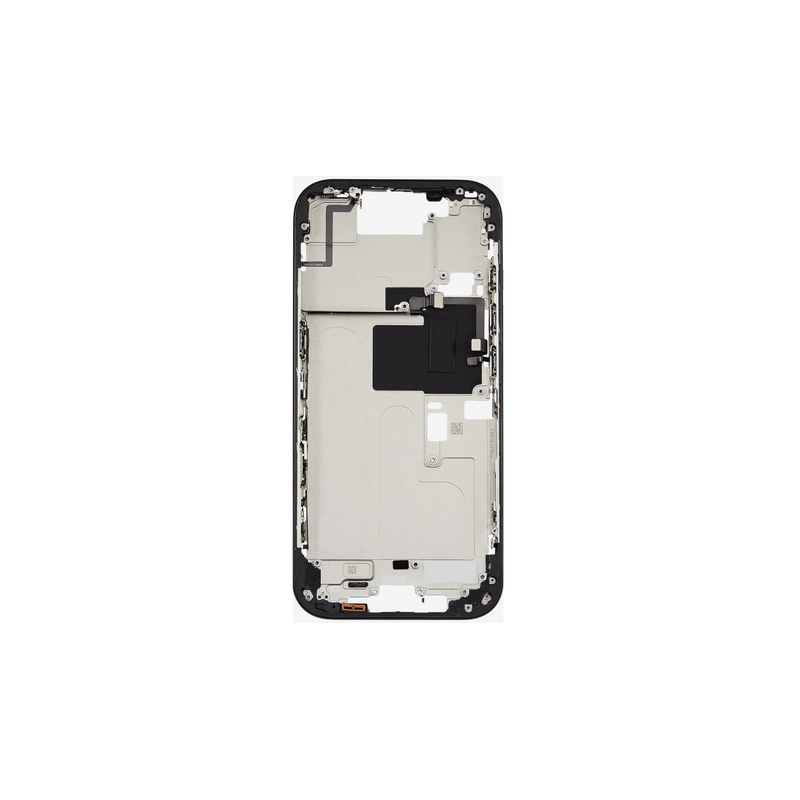 Ch&acirc;ssis Central Noir iPhone 16 Pro Avec Nappe Allumage