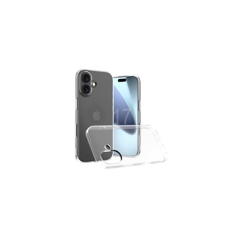 Coque de Protection Transparente TPU iPhone 17