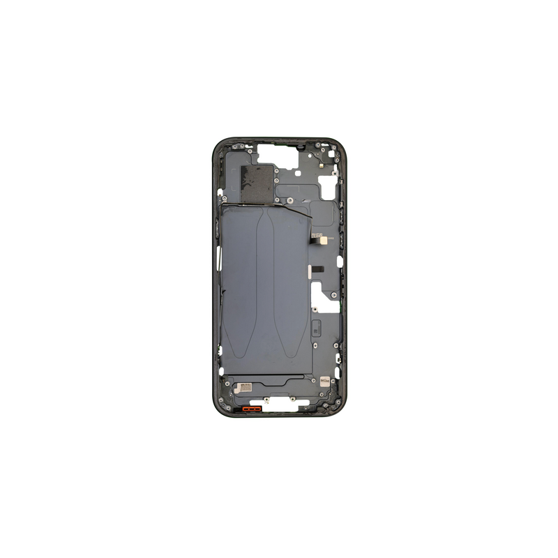Ch&acirc;ssis Central Noir iPhone 15 Avec Nappe Allumage