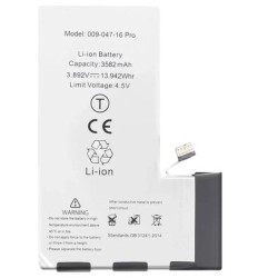 Batterie Compatible iPhone 16 Pro 3582 mAh