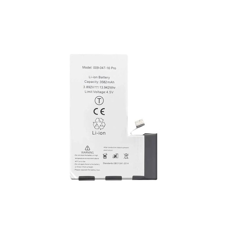 Batterie Compatible iPhone 16 Pro 3582 mAh