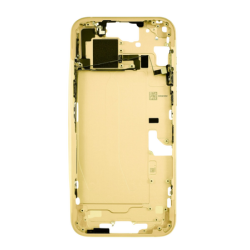 Ch&acirc;ssis Central Jaune iPhone 15 Avec Nappe Allumage