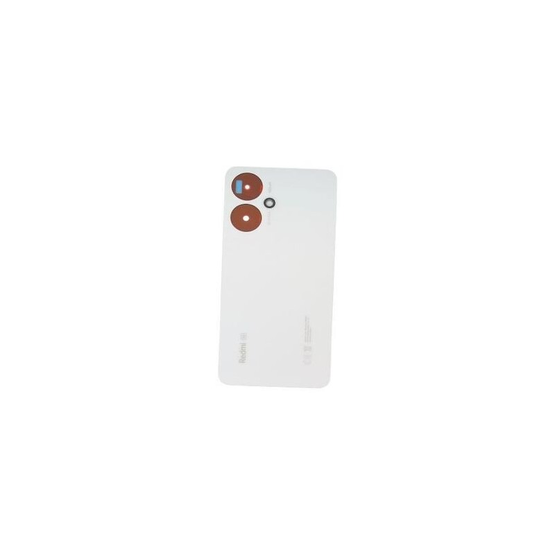 Vitre Arri&egrave;re / Cache Batterie Original Xiaomi Redmi 13C 5G BLANC