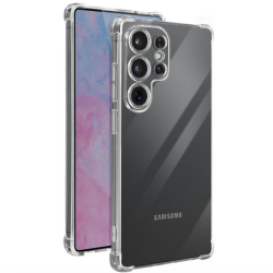 Coque TPU Jelly &agrave; Bord Renforc&eacute;s pour Samsung Galaxy S25 Ultra