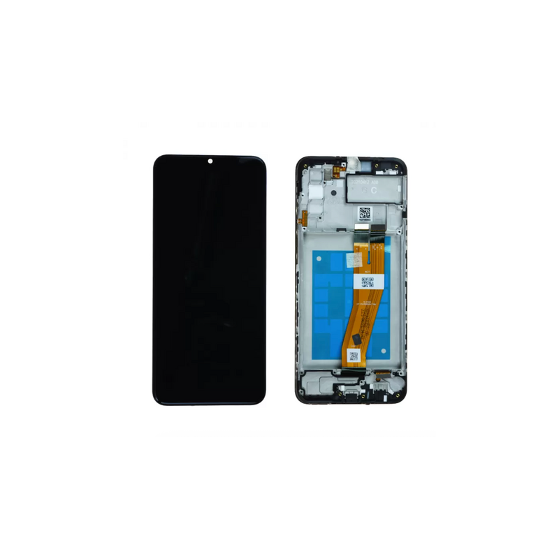 Ecran LCD Sur Ch&acirc;ssis Compatible Samsung Galaxy A02s A025G NOIR (Version G)