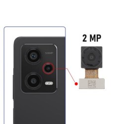 Cam&eacute;ra Macro 2Mpx Xiaomi Redmi Note 12 Pro 5G / Note 12 Pro + 5G / 12T/ 12T Pro