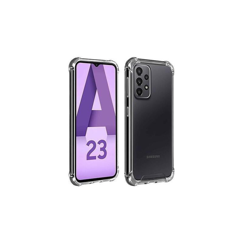Coque Transparente &agrave; Bords Renforc&eacute;e Samsung Galaxy A23 4G/5G