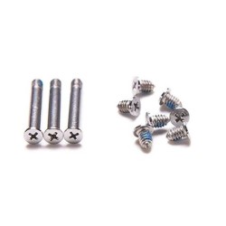 Kit de Vis Coque inf&eacute;rieure Argent Macbook Pro 13/15/17"" Unibody
