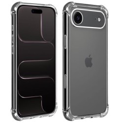 Coque de Protection Souple &agrave; Bords Renforc&eacute;s iPhone Air Transparent