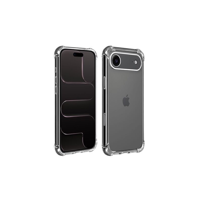Coque de Protection Souple &agrave; Bords Renforc&eacute;s iPhone Air Transparent