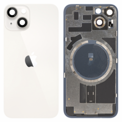 Vitre Arri&egrave;re / Cache Batterie Compatible Pour iPhone 14 Blanc