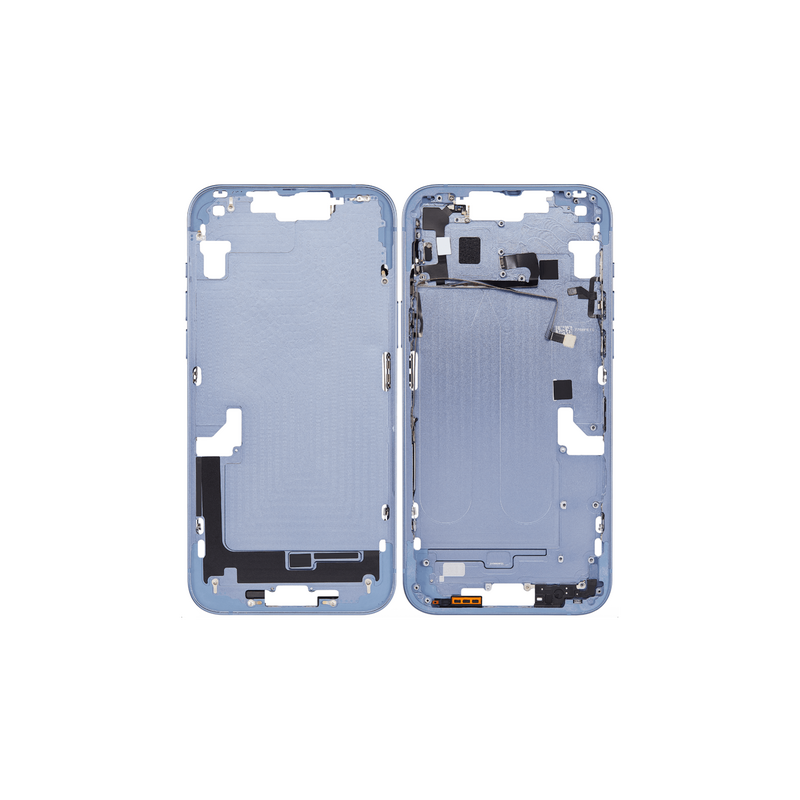 Ch&acirc;ssis Central Bleu iPhone 14 Avec Nappe Allumage