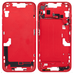 Ch&acirc;ssis Central Rouge iPhone 14 Avec Nappe Allumage