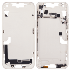 Ch&acirc;ssis Central Blanc iPhone 14 Avec Nappe Allumage