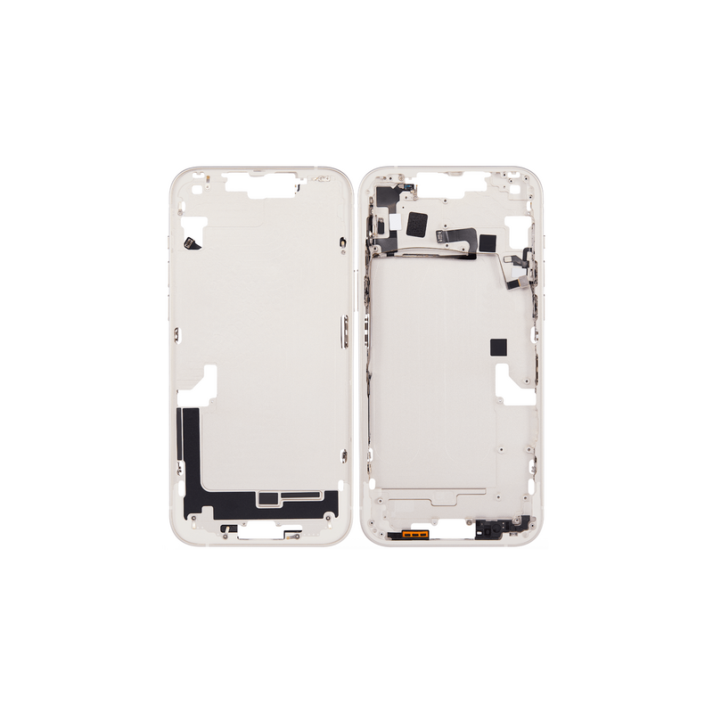 Ch&acirc;ssis Central Blanc iPhone 14 Avec Nappe Allumage