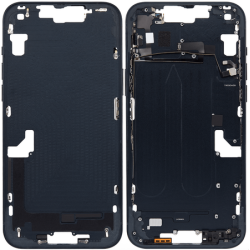 Ch&acirc;ssis Central Noir iPhone 14 Plus Avec Nappe Allumage