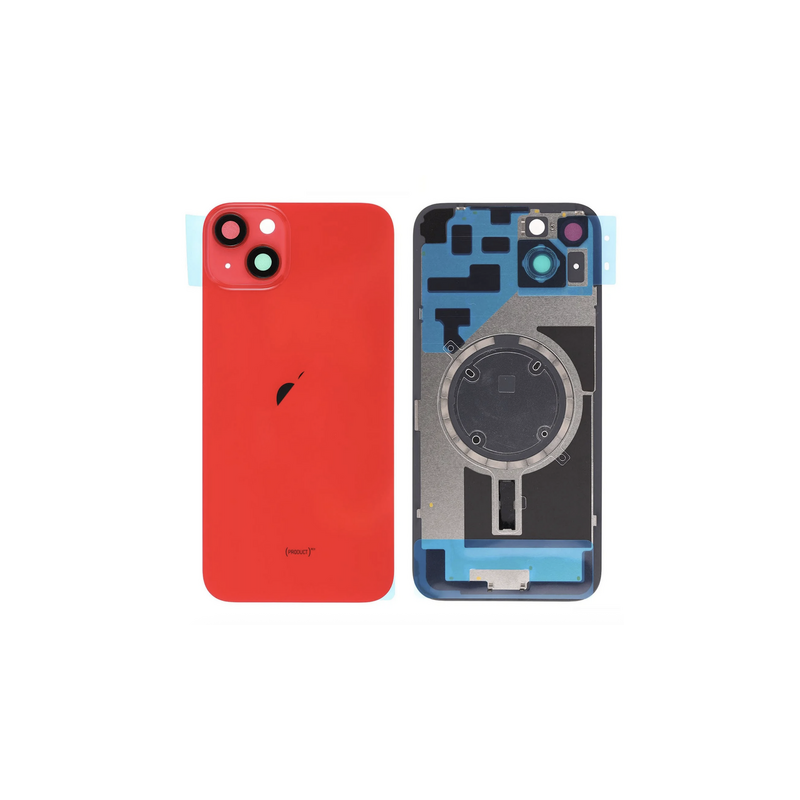 Vitre Arri&egrave;re / Cache Batterie Pour iPhone 14 Plus Rouge (Pulled / Grade A)