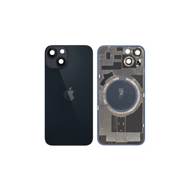Vitre Arri&egrave;re / Cache Batterie Pour iPhone 14 Plus Noir (Pulled / Grade A)