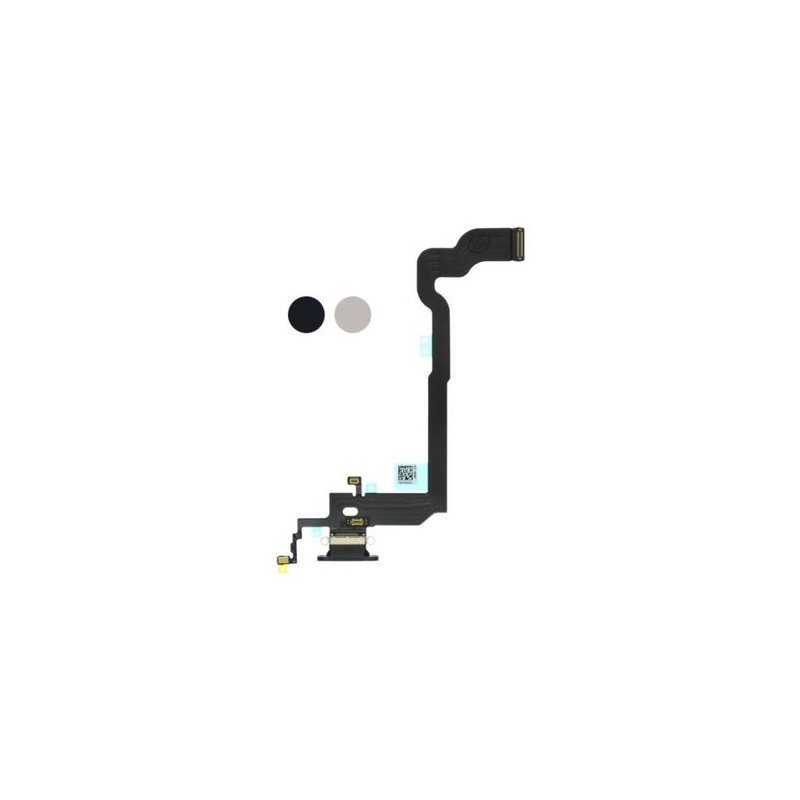 Nappe de Charge Originale Reconditionn&eacute;e iPhone X Noir
