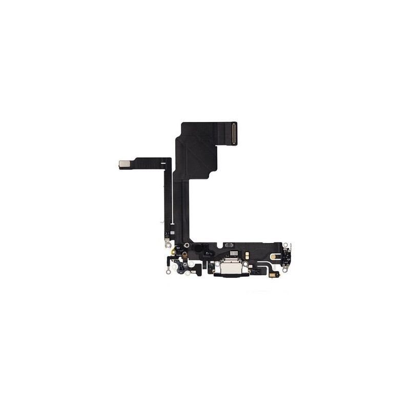 Nappe / Connecteur de Charge Original Reconditionn&eacute; iPhone 15 Pro Noir Titane