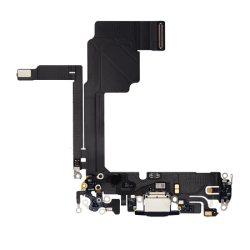 Nappe / Connecteur de Charge Original Reconditionn&eacute; iPhone 15 Pro Bleu Titane