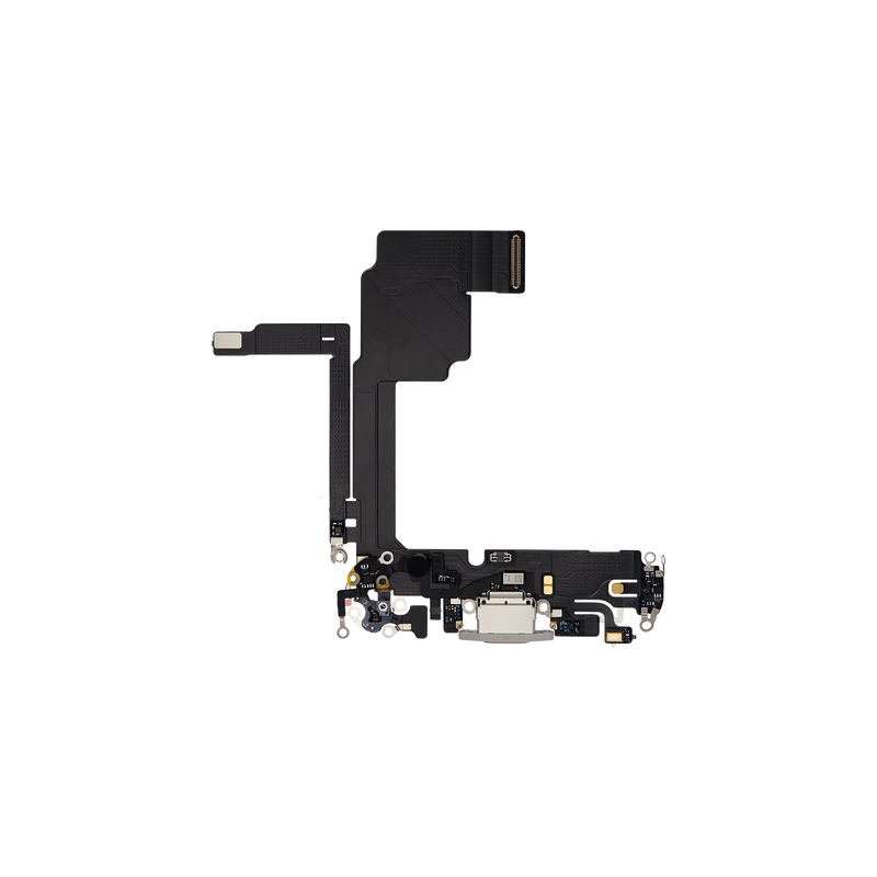 Nappe / Connecteur de Charge Original Reconditionn&eacute; iPhone 15 Pro Blanc Titane