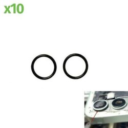 Joint Caoutchouc Pour Lentille Cam&eacute;ra iPhone 11 / 11 Pro / 11 PM / 12 / 12 Mini / 12 Pro / 12 Pro Max (Pack de 10)